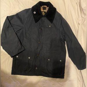 Barbour youth waxed jacket size small